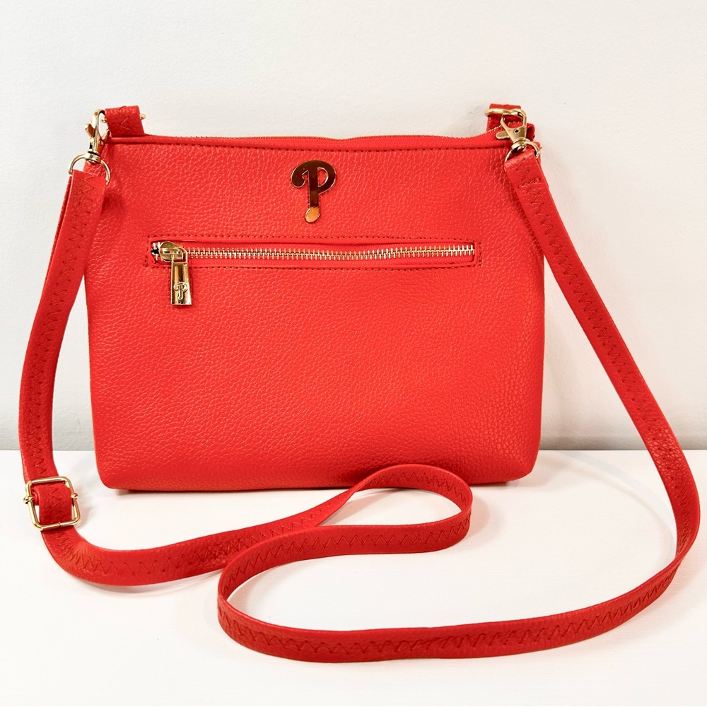Philadelphia Phillies Red Crossbody Bag